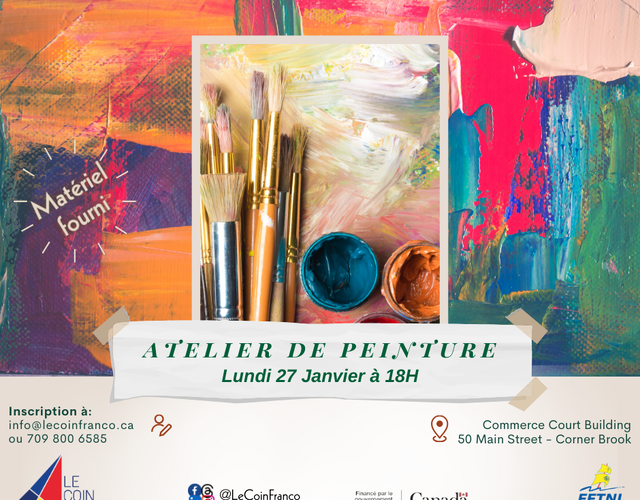 27 janvier - Atelier de peinture