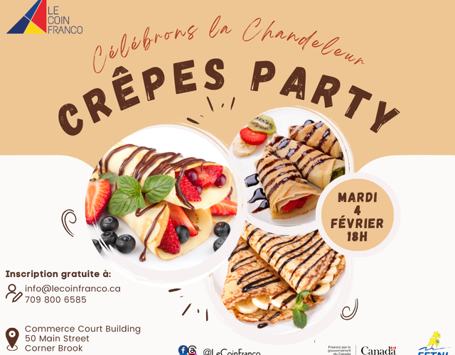 4 février - Crêpes Party